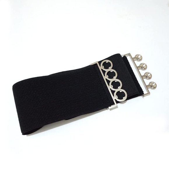 Belt Retro Vintage Nurse Belt Stretch Classic pinup style Lot of Two Belts - Picture 3 of 4